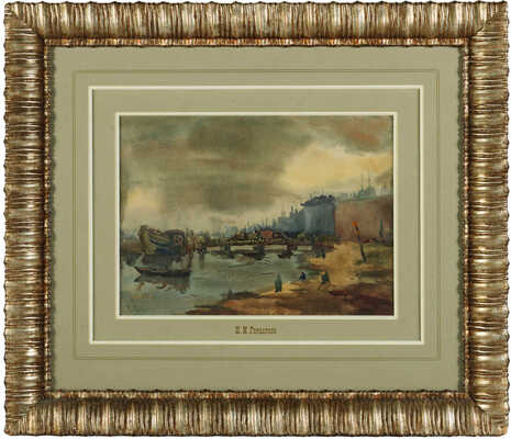 Горбатов Константин Иванович. На берегу Невы 